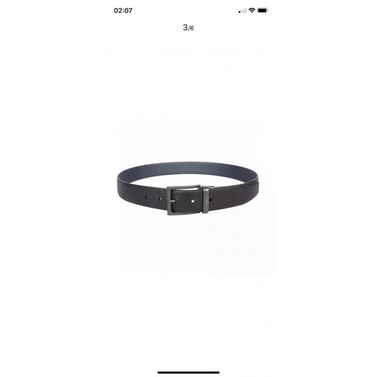 j22620 专柜同款 男士休闲双面用腰带 宽3.4cm 采用Saffiano头层小牛皮底部光滑牛皮 哑黑钢质带扣采用简约外形设计,其上以徽标装饰,勾勒精致细节 j22620 专柜同款 男士休闲双面用腰带 宽3.4cm 采用Saffiano头层小牛皮底部光滑牛皮 哑黑钢质带扣采用简约外形设计,其上以徽标装饰,勾勒精致细节