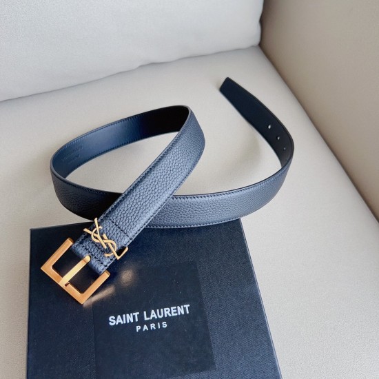 s12490 SalnT.LAuRENT.PARIS.框架扣腰带. 镌刻圣罗兰 PARIS标志。 复古铜金色金属配件 可调节搭扣开合设计,简单百搭!3.0mm精品。 s12490 SalnT.LAuRENT.PARIS.框架扣腰带. 镌刻圣罗兰 PARIS标志。 复古铜金色金属配件 可调节搭扣开合设计,简单百搭!3.0mm精品。