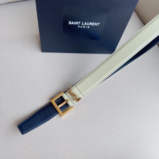 s12490 SalnT.LAuRENT.PARIS.框架扣腰带. 镌刻圣罗兰 PARIS标志。 复古铜金色金属配件 可调节搭扣开合设计,简单百搭!3.0mm精品。 s12490 SalnT.LAuRENT.PARIS.框架扣腰带. 镌刻圣罗兰 PARIS标志。 复古铜金色金属配件 可调节搭扣开合设计,简单百搭!3.0mm精品。