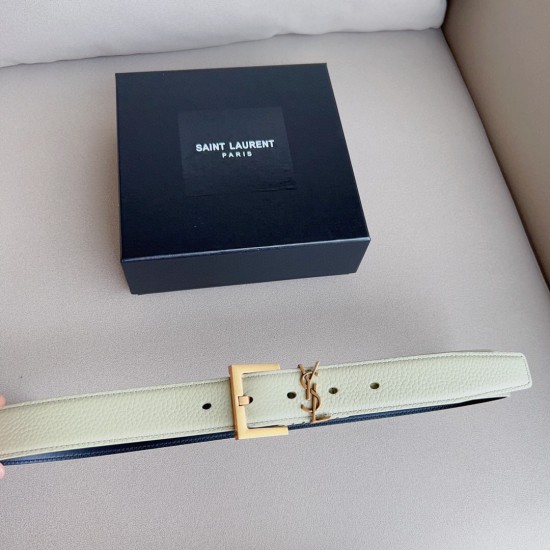 s12490 SalnT.LAuRENT.PARIS.框架扣腰带. 镌刻圣罗兰 PARIS标志。 复古铜金色金属配件 可调节搭扣开合设计,简单百搭!3.0mm精品。 s12490 SalnT.LAuRENT.PARIS.框架扣腰带. 镌刻圣罗兰 PARIS标志。 复古铜金色金属配件 可调节搭扣开合设计,简单百搭!3.0mm精品。