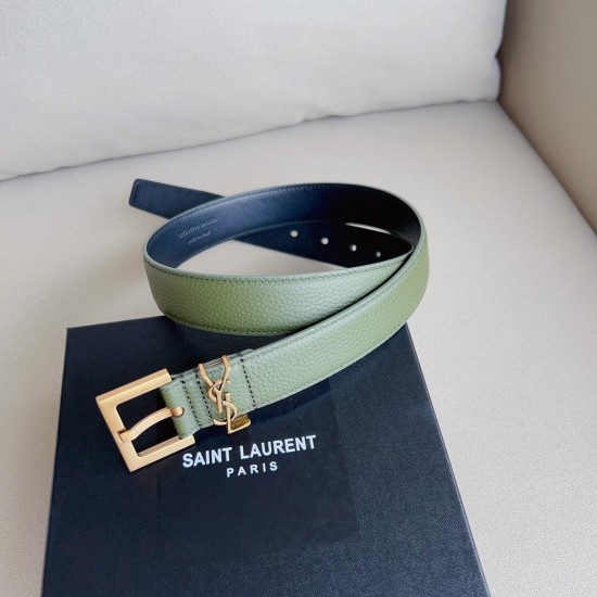 s12490 SalnT.LAuRENT.PARIS.框架扣腰带. 镌刻圣罗兰 PARIS标志。 复古铜金色金属配件 可调节搭扣开合设计,简单百搭!3.0mm精品。 s12490 SalnT.LAuRENT.PARIS.框架扣腰带. 镌刻圣罗兰 PARIS标志。 复古铜金色金属配件 可调节搭扣开合设计,简单百搭!3.0mm精品。