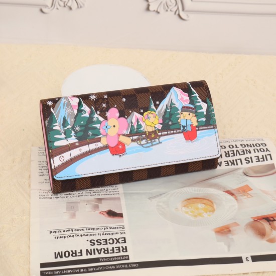 LV Bags High Quality Flip Wallet
