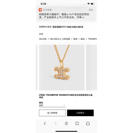 Celine Jewelry Necklace Celine Jewelry Necklace