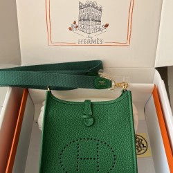 Hermes Bags Top Quality Evelyne 17cm

