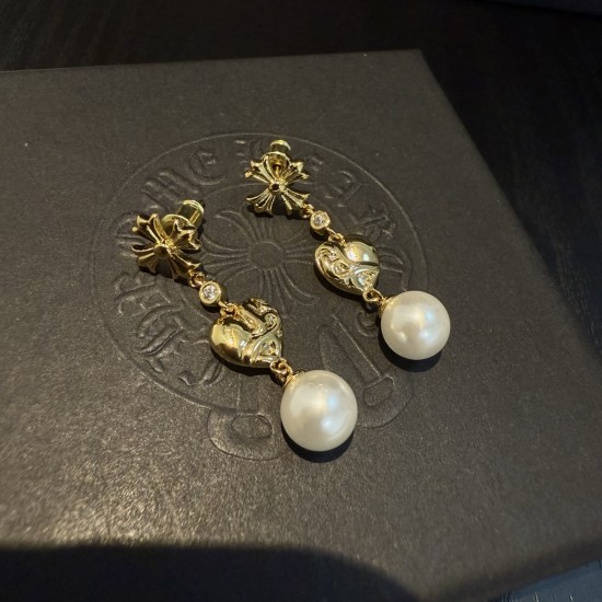 Chrome Hearts Jewelry Earrings High Quality