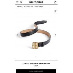 Balenciaga Belts