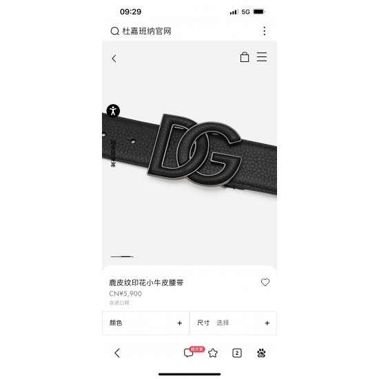 DG Women's Belts