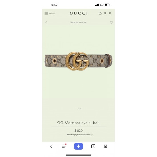 Gucci Men's Belts