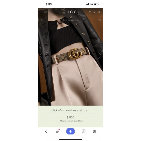 Gucci Men's Belts