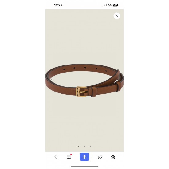 MiuMiu Belts