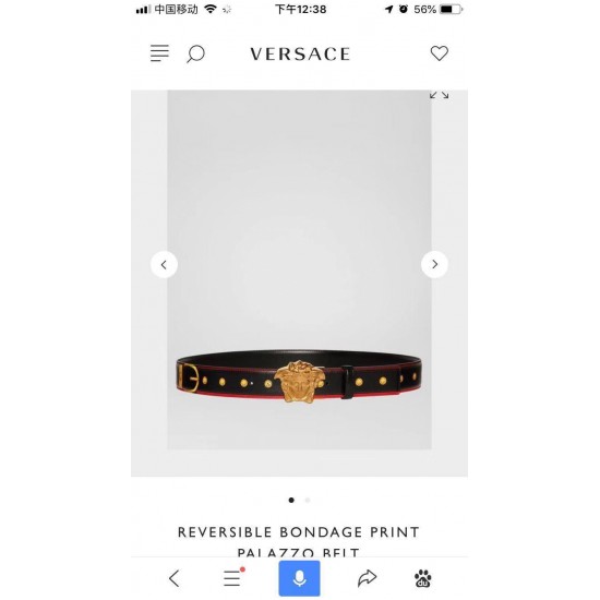 Versace Women's Belts