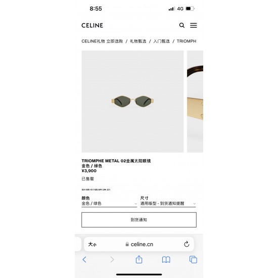 Celine Glasses