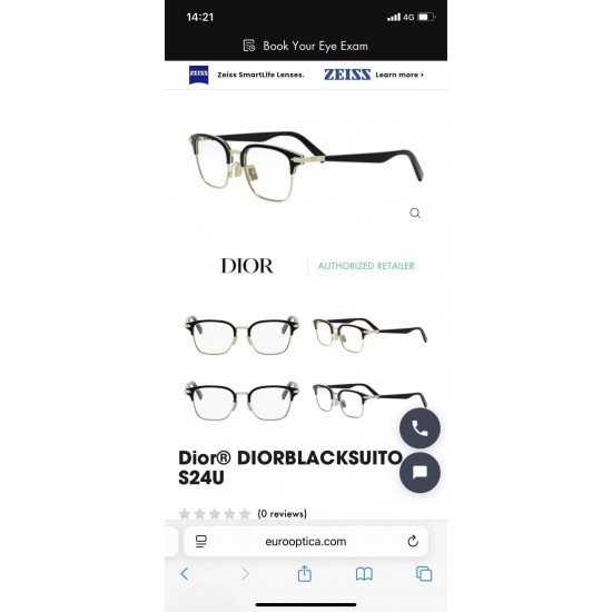 Dior Glasses