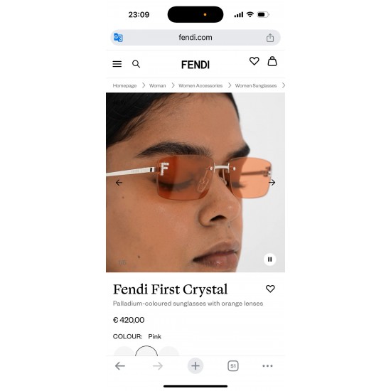 Fendi Glasses