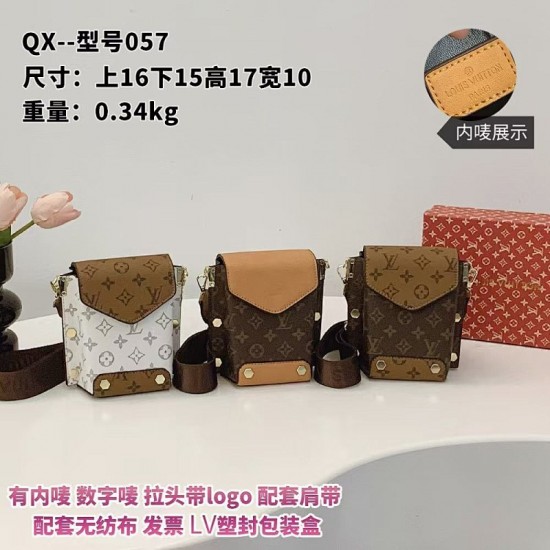 High-Quality LV Bags and Wallets, $30–$50