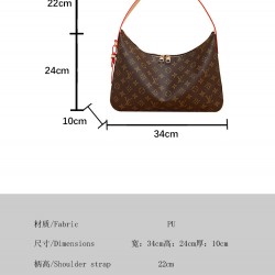 High-Quality LV Bags and Wallets, $30–$50
