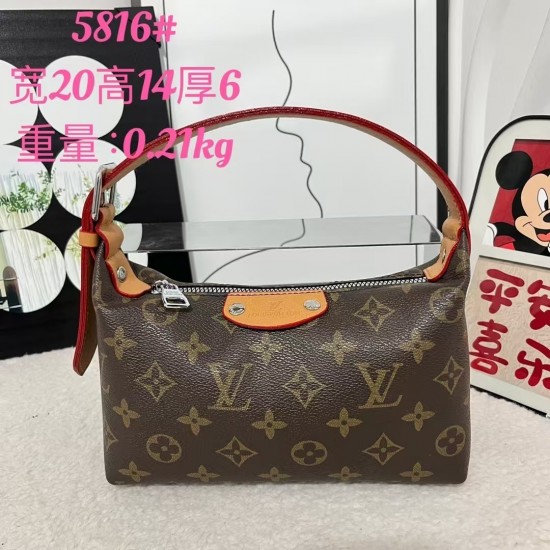 High-Quality LV Bags and Wallets, $30–$50