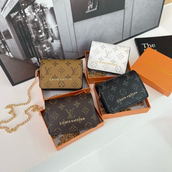 High-Quality LV Bags and Wallets, $30–$50