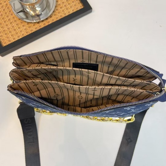 High-Quality LV Bags and Wallets, $30–$50