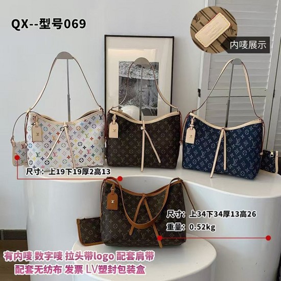 High-Quality LV Bags and Wallets, $30–$50