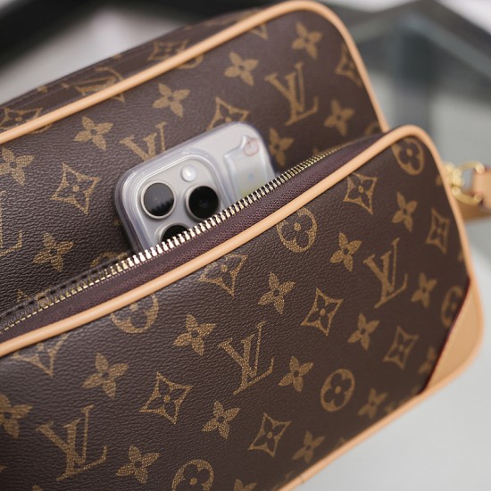 High-Quality LV Bags and Wallets, $30–$50