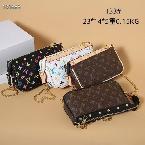 High-Quality LV Bags and Wallets, $30–$50