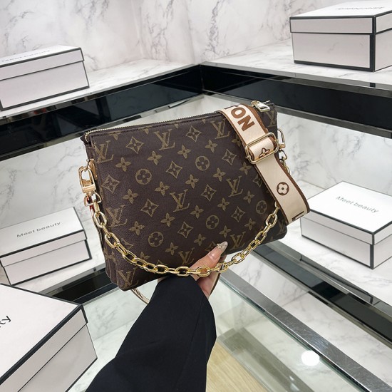 High-Quality LV Bags and Wallets, $30–$50