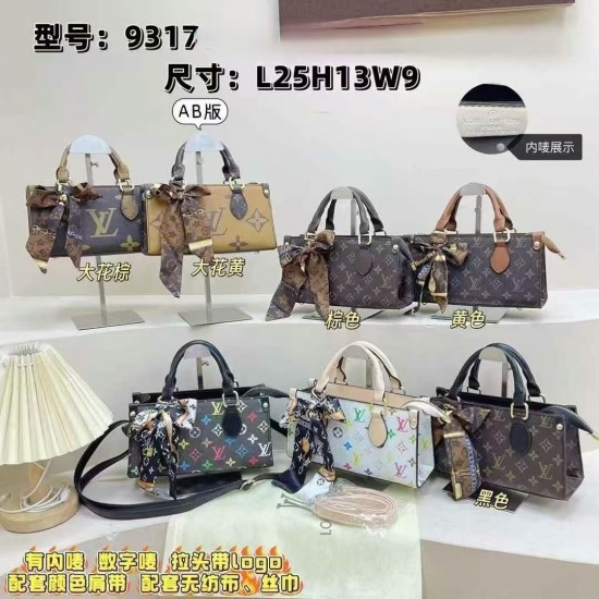 High-Quality LV Bags and Wallets, $30–$50