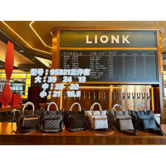 High-Quality LV Bags and Wallets, $30–$50