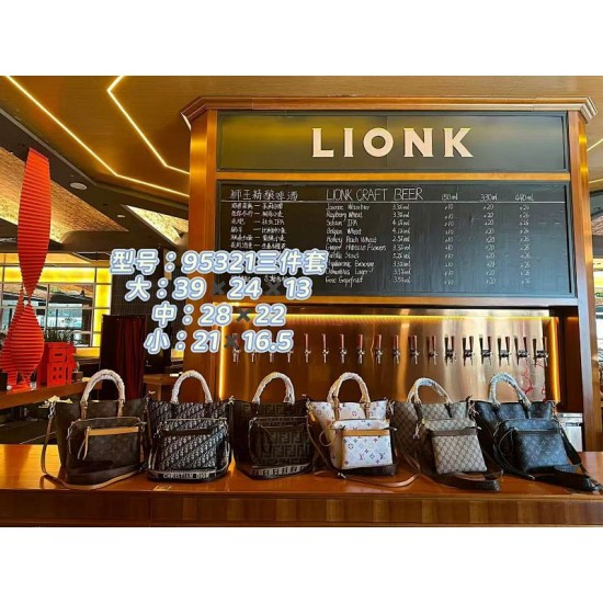 High-Quality LV Bags and Wallets, $30–$50