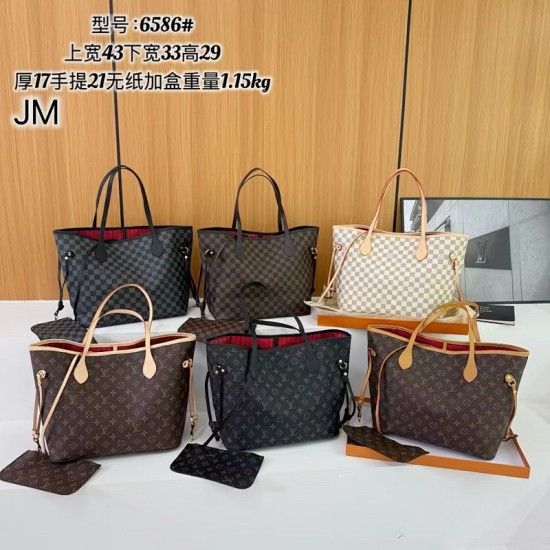 High-Quality LV Bags and Wallets, $30–$50