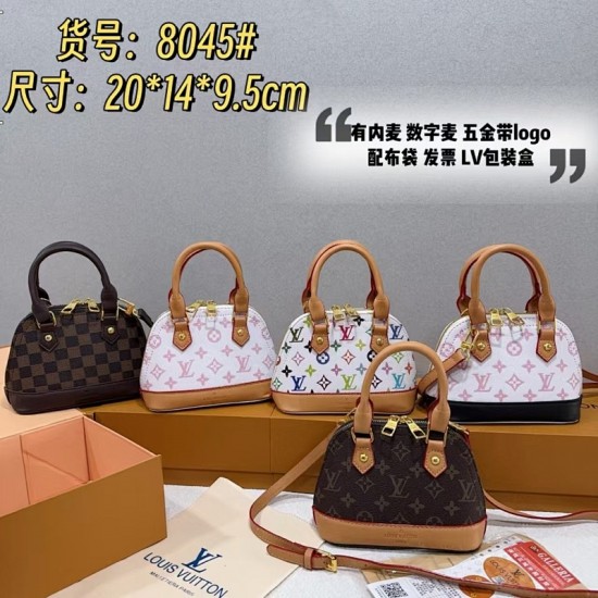 High-Quality LV Bags and Wallets, $30–$50