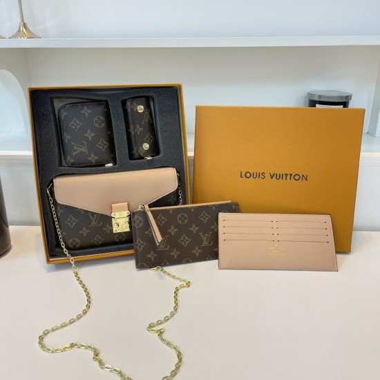 High-Quality LV Bags and Wallets, $30–$50