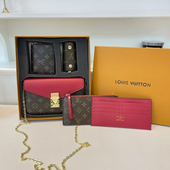High-Quality LV Bags and Wallets, $30–$50