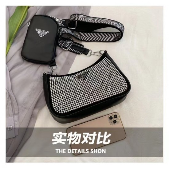 High-Quality Prada Bags and Wallets, $30–$50