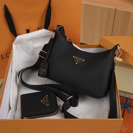 High-Quality Prada Handbags and Wallets, $30–$50