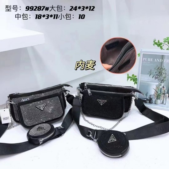 High-Quality Prada Bags and Wallets, $30–$50