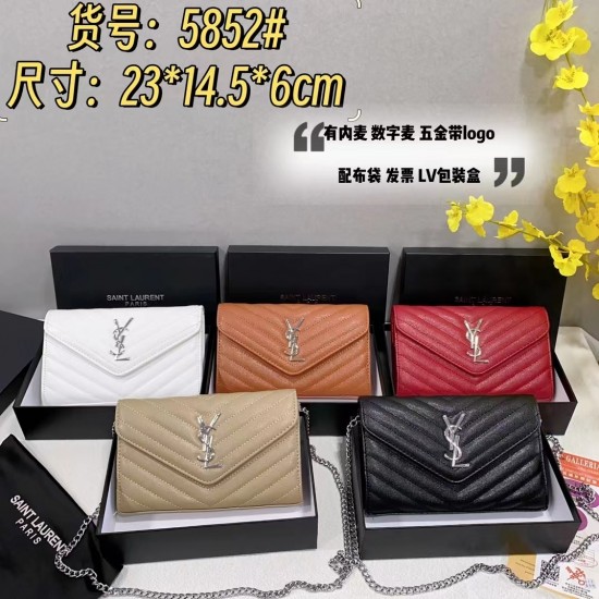 High-Quality YSL Bags and Wallets, $30–$50