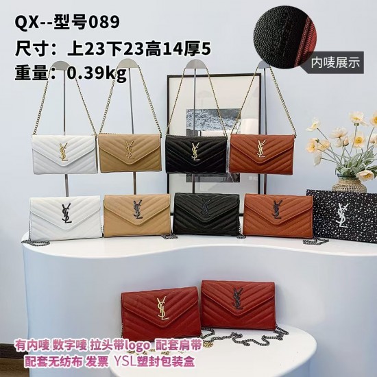 High-Quality YSL Bags and Wallets, $30–$50