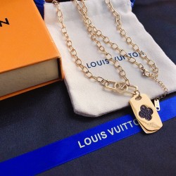 LV Jewelry Necklace: $20–$25 with box; $17–$22 without box