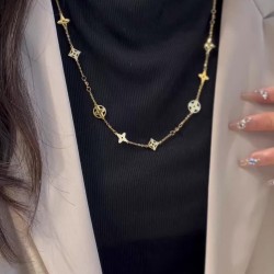 LV Jewelry Necklace: $20–$25 with box; $17–$22 without box