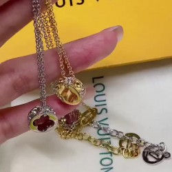 LV Jewelry Necklace: $20–$25 with box; $17–$22 without box