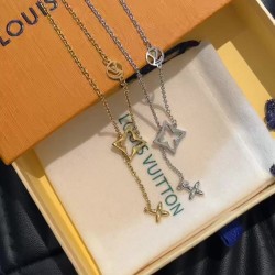 LV Jewelry Necklace: $20–$25 (with box); $17–$22 (without bo
