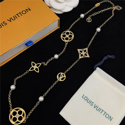 LV Jewelry Necklace: $20–$25 (with box); $17–$22 (without bo