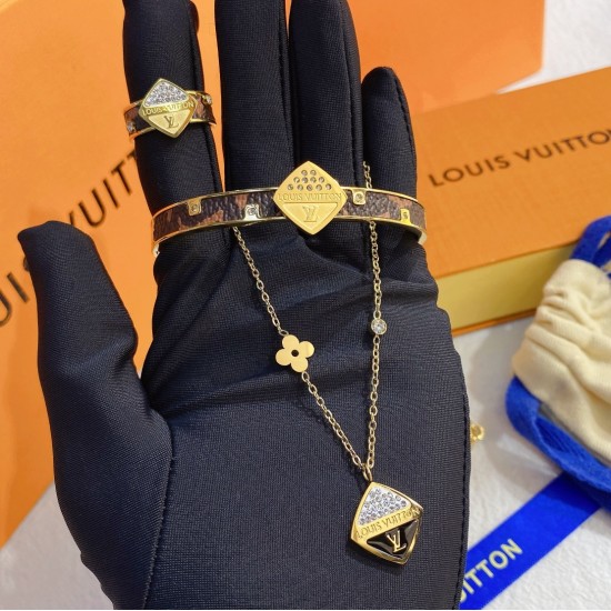 LV Jewelry Earrings: $15 with box, $12 without box