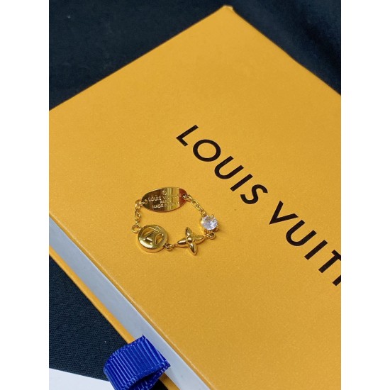 LV Jewelry Earring: $15 with box, $12 without box