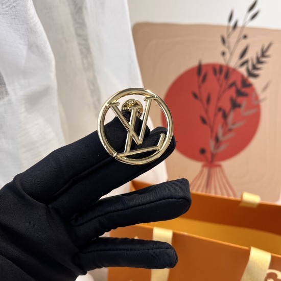 LV Jewelry Brooch: $15 with box; $12 without box