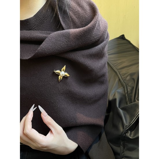 LV Jewelry Brooch: $15 with box; $12 without box