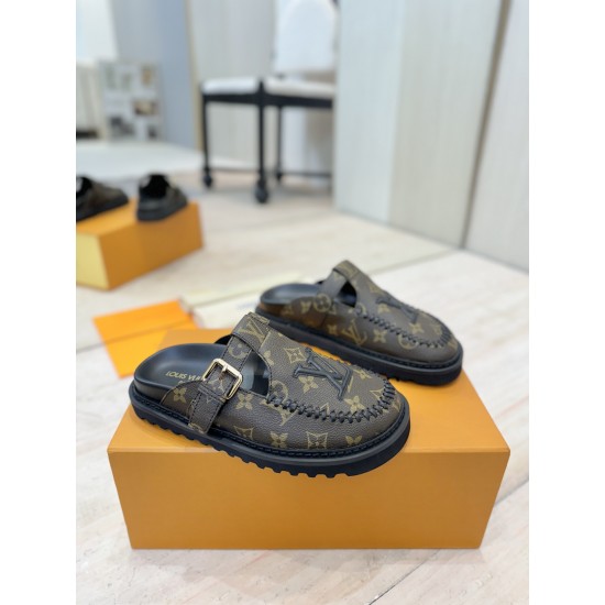 LV slippers