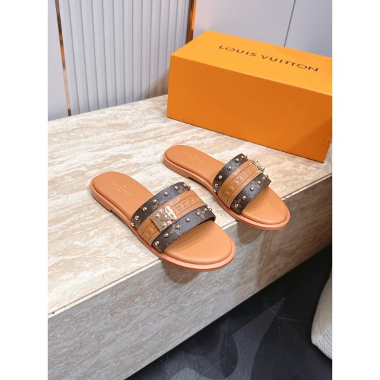 LV slippers